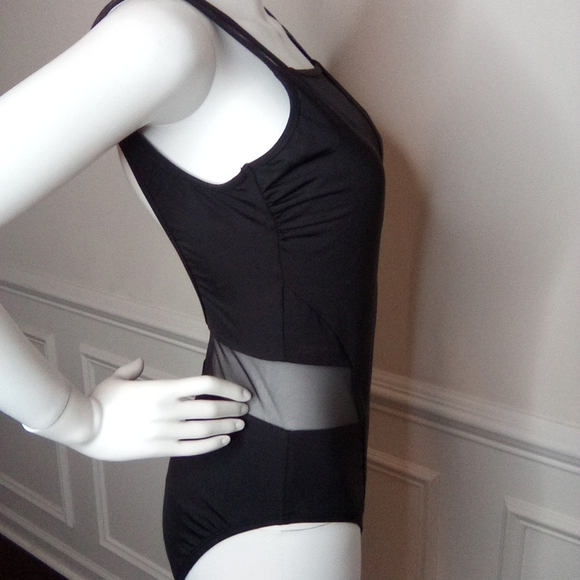 Kenneth Cole Black One Piece Swimsuit, Sz. Medium, - Picture 15 of 16